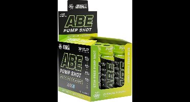 ABE Pump Shot - 12x 100ml - Citrus Lime