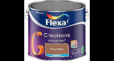 Flexa - Creations Muurverf Zijdemat - Tasty Toffee - Mengverf - 2.5 L