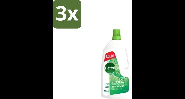 Dettol Allesreiniger Original 1,5 liter - Bulkverpakking - 3 stuks