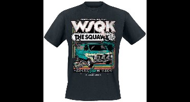 Stranger Things Season 5 - WSQK The Squawk Retro Heren T-shirt - zwart - L
