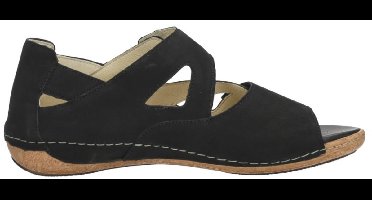 Waldlaufer Heliett Sandalen Plat - zwart - Maat 5