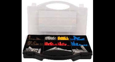 Pluggen assortimentsdoos 330-delig - TOPGEAR