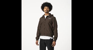 AGU Twill Bomber - Regenjas Heren - Ground Coffee - 13K Waterdicht & Winddicht - Getapete Naden - Afneembare Capuchon - XL