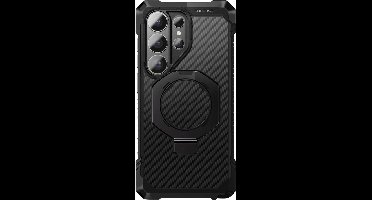 Supcase UB Grip hoesje geschikt voor Samsung Galaxy S26 Ultra - Geschikt voor MagSafe - Aramid Zwart