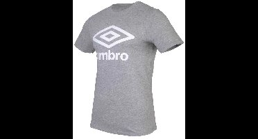 Umbro Football Wardrobe Large Logo T-shirt Met Korte Mouwen Grijs 2XL Man