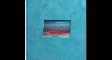 Exacompta Boekgebonden fotoalbum 30 witte pagina's Skandi - Turkoois - 16358E