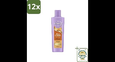 Andrélon – Shampoo – Oil & Care – 250 ml - Voordeelverpakking - 12 stuks
