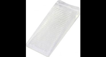 Hofftech Deurstopper / Deurwig Rubber 16 mm. Transparant (10 Stuks)