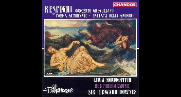 Lydia Mordkovitch, BBC Philharmonic Orchestra - Respighi: Concerto gregoriano | Poema autunnale | Ballata delle Gnomidi (CD)