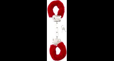 Furry Handcuffs - Red