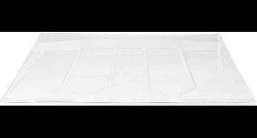 Lekbak Vaatwasser - Transparant - Kunststof - 45 x 52 x 5 cm