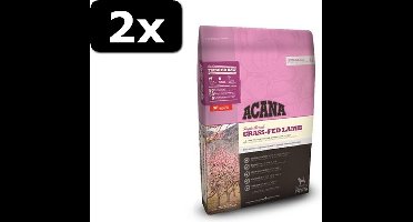 2x ACANA SINGLES GRASS-FED LAMB 17KG