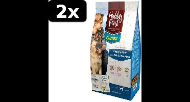 2x CANEX PUP/JUN FISH&RICE MAXI 12KG