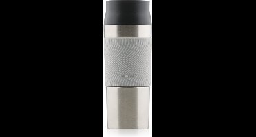Blumtal Thermosbeker Classic - Lekvrij, BPA-Vrij en Vaatwasserbestendig - Hoge Kwaliteit Thermosfles met Quick-Press Sluiting - Travel Mug 350 ml - Ultimate Grey - Grijs