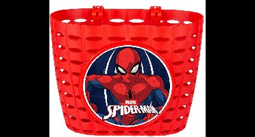 Marvel Spider-man Fietsmand Junior 20 Cm Rood