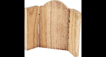 Creative Houten Drieluik Ikoon 18 X 22 Cm