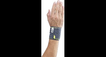 Push Sports Polsversteviger (polsbrace) - Donkergrijs - Links - Maat One size