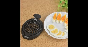 Oneay Eiersnijder, ABS-plastic, 2-in-1 eiersnijder, eiersnijder voor huishoudelijk gebruik, scheider voor geconserveerde eieren/eeuweneieren.