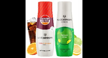 Sodastream Shwip Shwap - Frisdrank Siroop Set - Cola Sinaasappel - Citroen Limoen