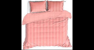 De Witte Lietaer Dekbedovertrek Zygo Blush - 260 x 240 + 2x 60 x 70 cm - Katoen Satijn