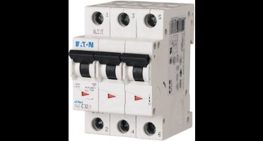Eaton Installatieautomaat, 32A, 3p, K-kar, 15kA