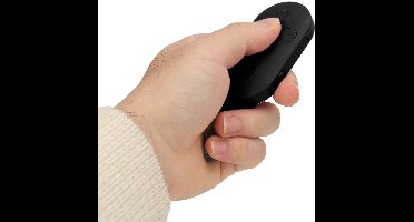 Allecto - Scrollende Afstandsbediening - Bluetooth App Page Turner - Oplaadbare Remote Clicker - Zwart - Geschikt voor Smartphones en Tablets - Ide...