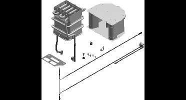 BOSCH Binnenwerk+Terugslagklep+AGU, 8738718437