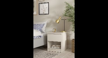 Nachtkastje Ylva 1-Lade Cashmere - Giga Living