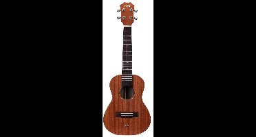 Tom S-1 Concert Ukulele Sapele met Rosewood en Luxe Hoes