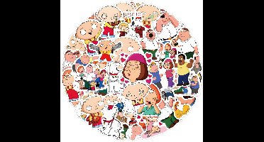 56 stuks stickers voor laptops, coole klassieke cartoonstickers voor tieners, kinderen, jongens, computers, skateboards, mobiele telefoons, verzamelalbums