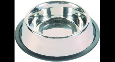 Inox Eetbak Rubber Rand