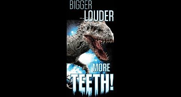 Jurassic World Bigger Louder - Strandlaken - 70 x 140 cm - Multi