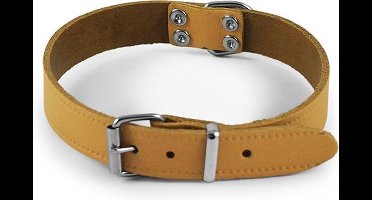 Nobby halsband leer naturel 50 cm - 1 ST