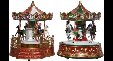 Carousel rood wit - klein