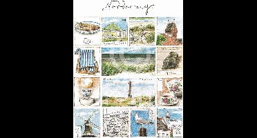 Kunstdruk Sabine Gerke - Norderney 40x50cm