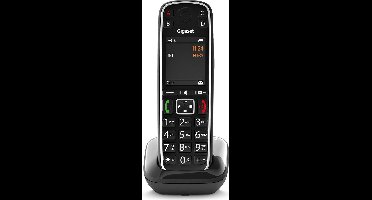 Gigaset E720 Analoge-/DECT-telefoon Zwart Nummerherkenning