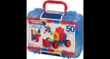 Bristle Blocks Koffer met 50 Stuks