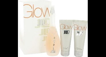 Glow by Jennifer Lopez   - Gift Set - 100 ml Eau De Toilette Spray + 70 ml Body Lotion + 70 ml Shower Gel