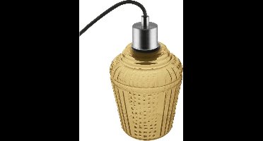 Pendelarmatuur: voor plafond, E27, Vintage 1906® Carved / 220…240 V, body materiaal: glas, IP20, 1-bundel