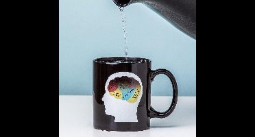 Fisura Mok Woman Vs Man Magic 355 Ml Keramiek Zwart