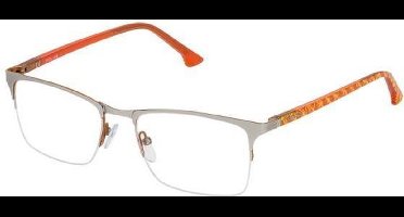Men'Spectacle frame Police VPL397540S34 Orange (ø 54 mm)