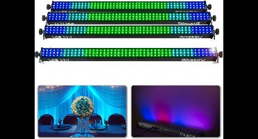 Lichtset - BeamZ set van 4x LCB144 LED bar voor bijv. verlichting van muren