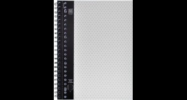 Soho Collegeblok College Lijnen 23-rings A4 Wit