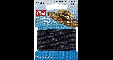 Prym- Elastiek koord 1.5mm - zwart - 3m lengte
