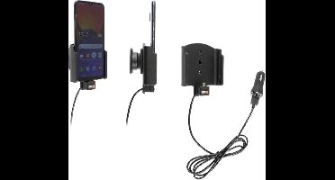 Brodit houder geschikt voor Samsung Galaxy A10 Actieve houder met 12V USB plug