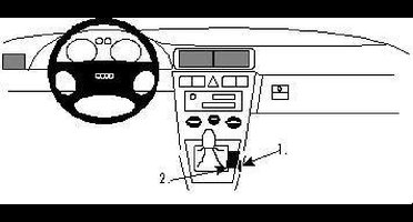 Brodit Proclip Console Mount (832332)