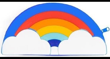 Fisura Portemonnee Rainbow Junior 23 Cm