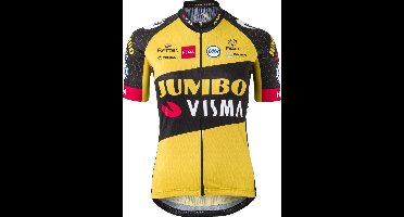 AGU Replica Fietsshirt Team Jumbo Visma Dames - Geel - L