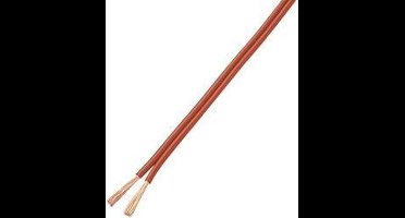 TRU COMPONENTS 1572357 Draad LiY-Z 2 x 2 mm² Rood, Zwart 10 m