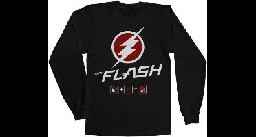 DC Comics The Flash Longsleeve shirt -S- Riddle Zwart